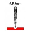 6mm, radius R2 +15.00 лв.